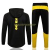 BVB Borussia Dortmund Hooded Trainingsjacke 2022-23 Schwarze Für Herren